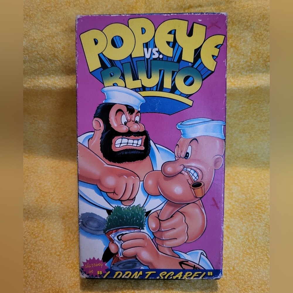 "Popeye Vs. Bluto" VHS Cartoon